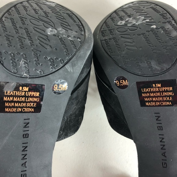 Gianni Bini Black High Heel Sandals Size 9.5 M - Picture 8 of 8